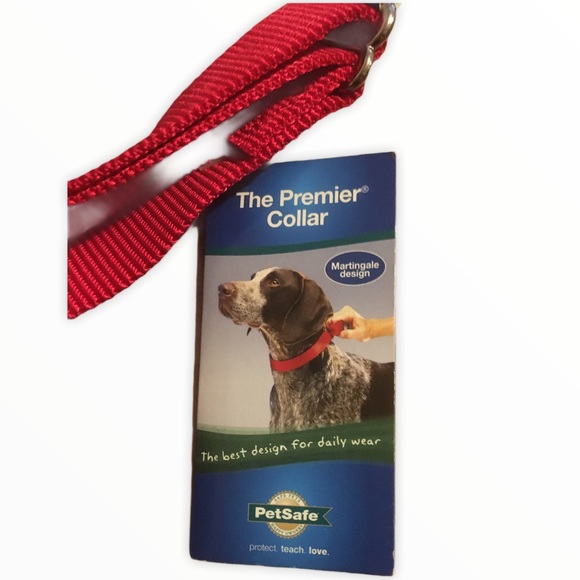 PetSafe Martingale Collar, 1" Red, Large - Picture 5 of 8